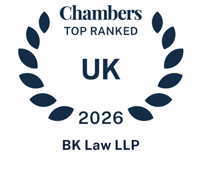 Chambers Top Ranked UK 2025 — BK Law